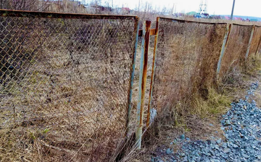 З<span style="font-weight: bold;">абор из сетки рабица</span> 